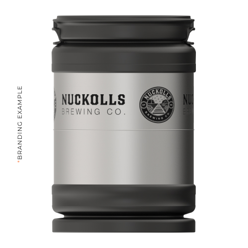 1/2 BBL ECO keg branding example