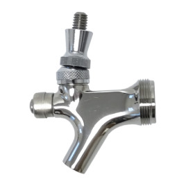 Self-Closing SS Beer Faucet with SS Lever Self-Closing SS Beer Faucet with SS Lever