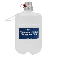 1.95 Gallon Plastic Cleaning Can with...