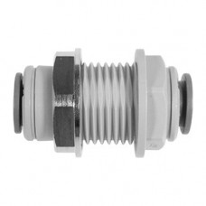 John Guest Fitting, Gray Acetal Bulkh...
