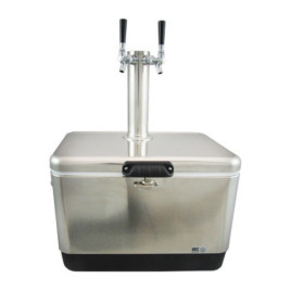 Jockey Box Picnic SS Cooler, 2 Faucets T... Jockey Box Picnic SS Cooler, 2 Faucets T...