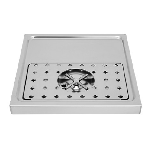 Platform Drip Tray, 15 3/4" x 15 3/4", Rinser Platform Drip Tray, 15 3/4" x 15 3/4", Rinser