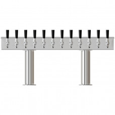 3" Pass Thru Box 12, Chrome, AIR