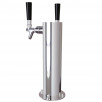 2-Tap 3" Column Draft Beer Tower - Glycol