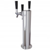 3-Tap 3" Column Draft Beer Tower - Air