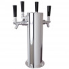 4-Tap 3" Column Draft Beer Tower - Air