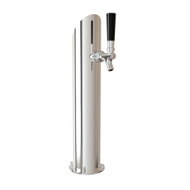 Single Tap Gefest Draft Beer Tower - Glycol