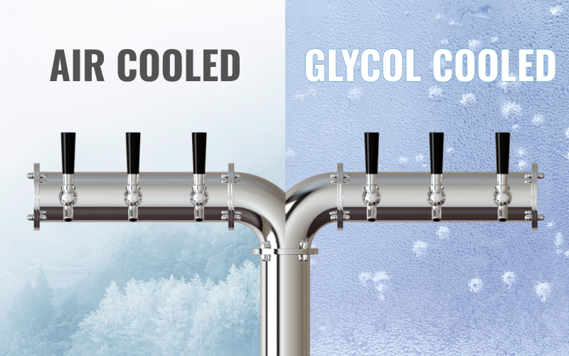 Glycol vs. Air Cooled Beer Towers: What’s the Right Choice for Your Bar?
