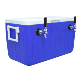 Jockey Box Picnic Cooler, 2 Faucets, 2 x...
