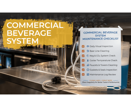 Commercial Beverage System Maintenance Checklist for Bars and Restaurants