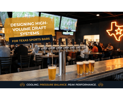 Designing High-Volume Beverage Dispensing for Texas Sports Bars Designing High-Volume Beverage Dispensing for Texas Sports Bars